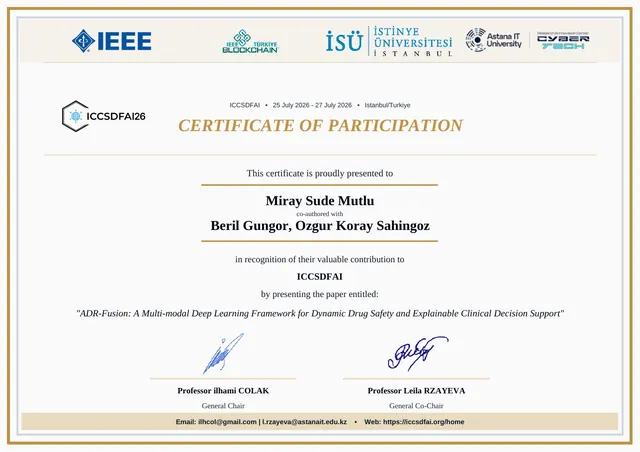 ICCSDFAI 2026 – Paper Presentation