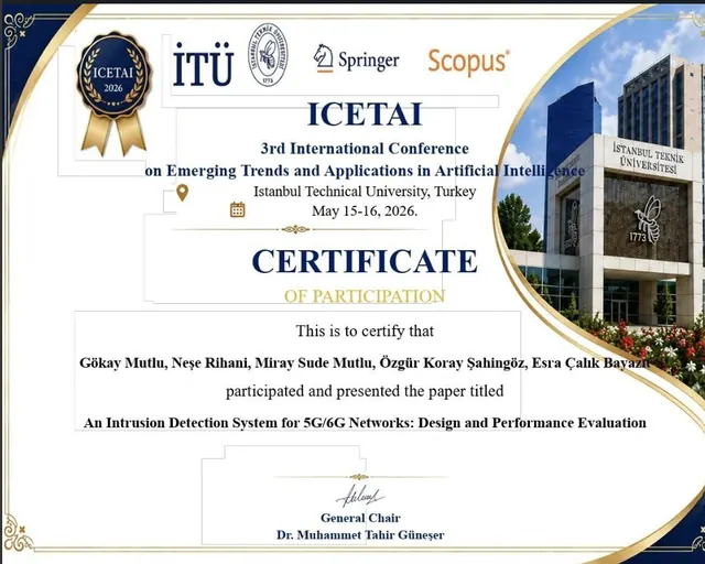 ICETAI 2026 – Paper Participation
